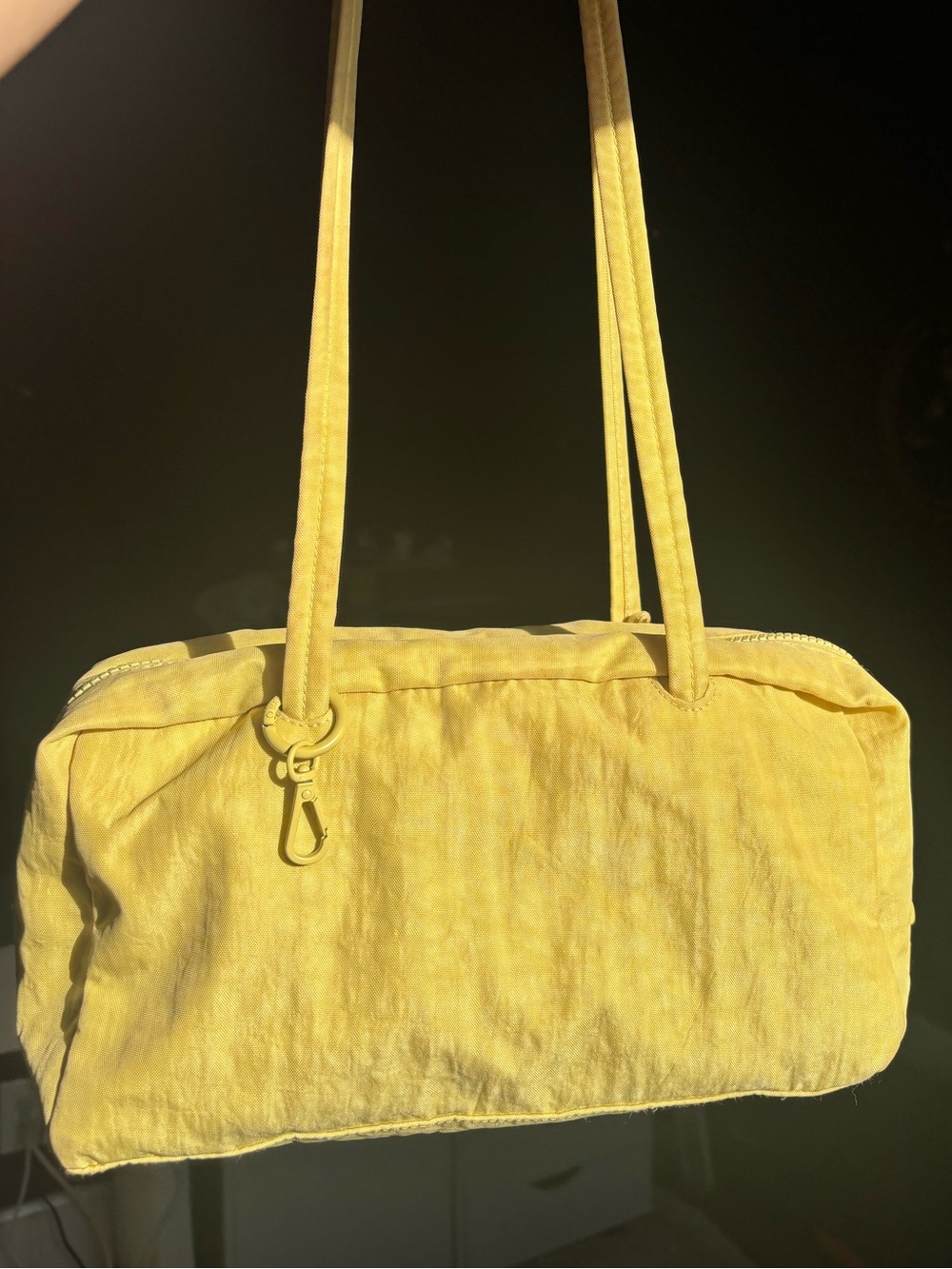 BAGGU Bowler Bag Butter Yellow- Rare Discontinued
